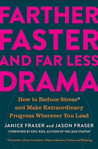 Farther Faster and Far Less Drama poster